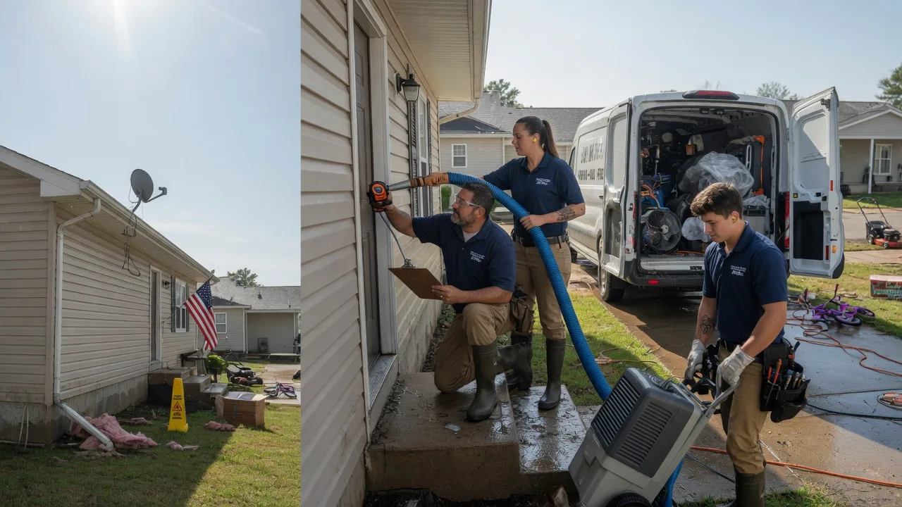 Ceiling Water Damage Restoration in Dover, MN near me